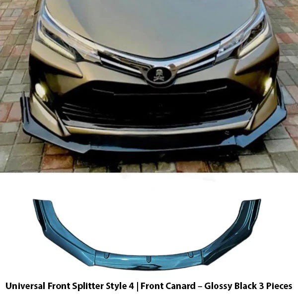 Universal Front Splitter ( 3 dot design )