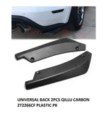 Back Canards Simple ( ABS Plastic / Carbon Fiber )