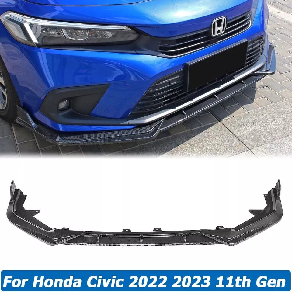 Civic 11-GEN Front splitter ( ABS Plastic )