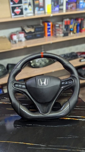 Carbon Fiber Steering / Civic Reborn , Honda City GM2 2009-18